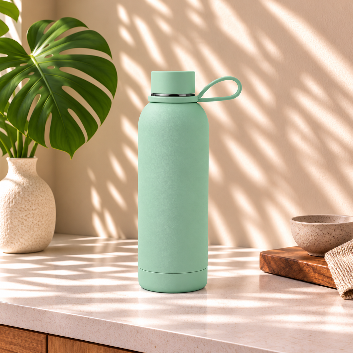 The Flow Bottle | 500ml Stainless Steel Water Bottle